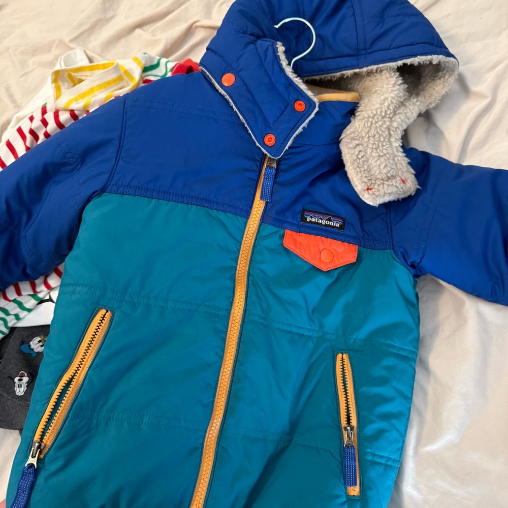 Patagonia Toddler Reversible Tribbles Hoody Jacket